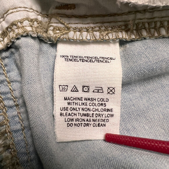 NWT Free People Drapey Flare Beryl Jeans SIZE 29 Flare Leg 35 x 33 RUNS LARGE - Picture 5 of 12